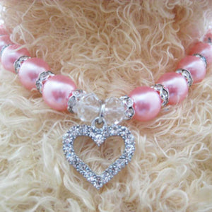 Dog Pearl Necklace