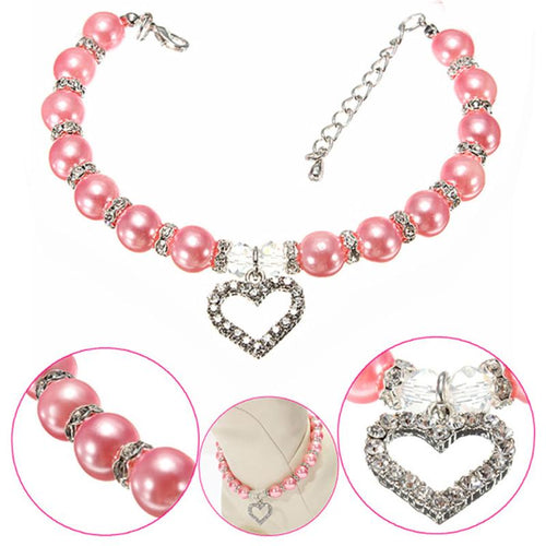 Dog Pearl Necklace