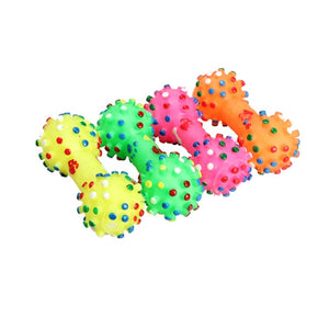 Colorful Dotted Dumbbell