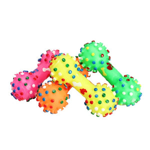 Colorful Dotted Dumbbell