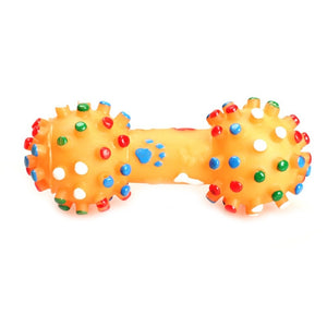 Colorful Dotted Dumbbell