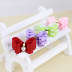 Dog Bowknot Hair Accessories