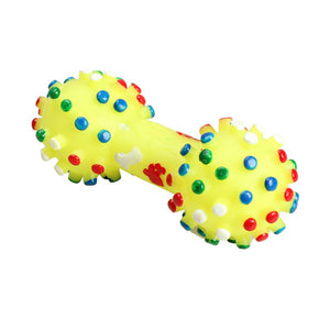 Colorful Dotted Dumbbell