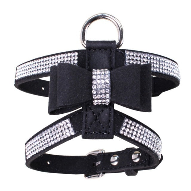 Dog Harness and Leather Leash