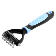 Load image into Gallery viewer, Pet Fur Knot Cutter Rake Comb
