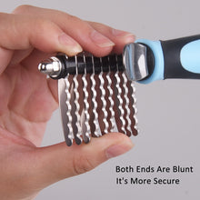 Load image into Gallery viewer, Tangles And Hair Cutter Rake