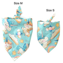 Load image into Gallery viewer, Unicorn Printed Cotton Dog Bandana