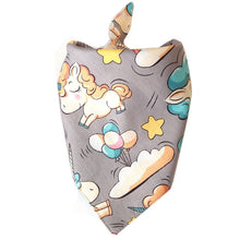 Load image into Gallery viewer, Unicorn Printed Cotton Dog Bandana