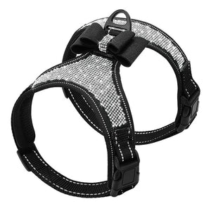 Bling Rhinestone Bowknot Harness