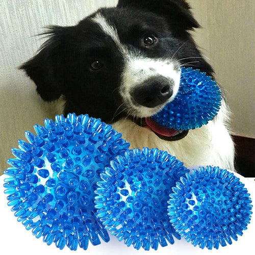 Rubber Chewing Dog Ball