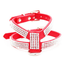 Load image into Gallery viewer, Full Rhinestone Dog Harness