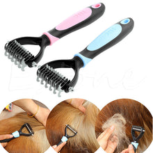 Load image into Gallery viewer, Pet Fur Knot Cutter Rake Comb