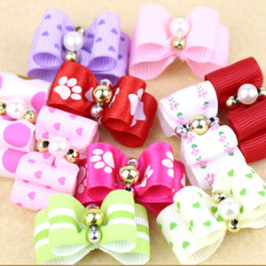 Dog Bowknot Hair Accessories